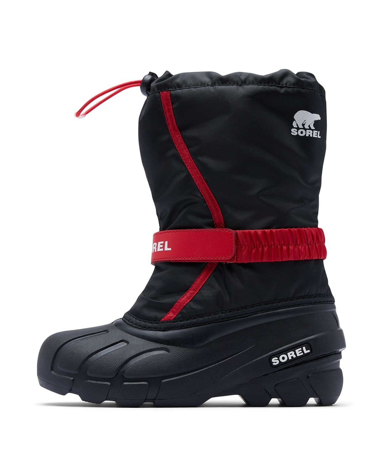 011Black Bright Red