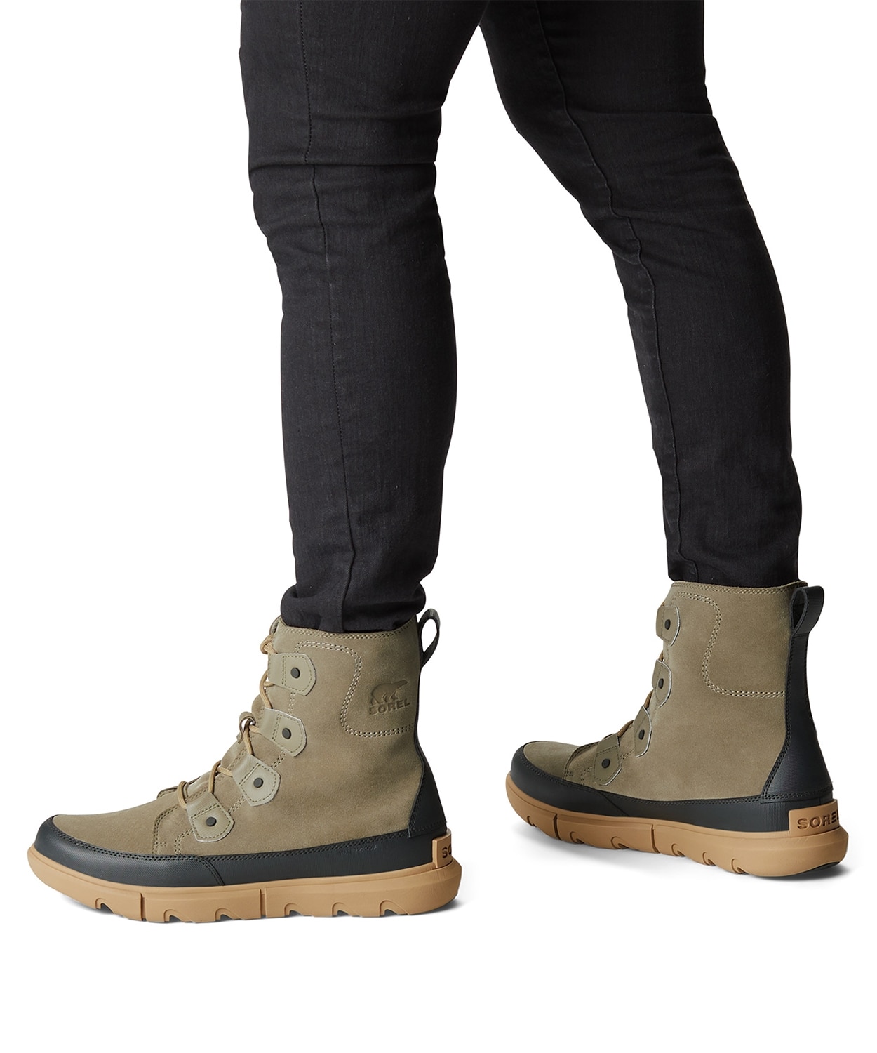 Sorel ソレル 公式サイトソレルエクスプローラーブーツwp 25 Sage Dark Moss アウトレット商品以外用 シューズ 靴ファッションブランド ソレル 公式通販
