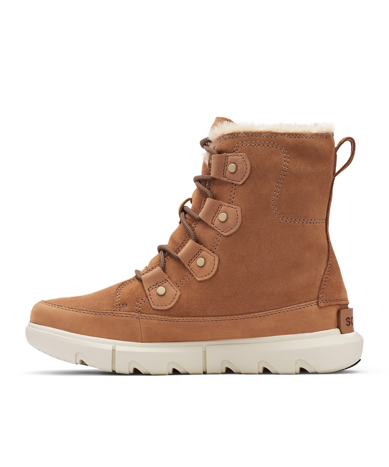 SOREL（ソレル）公式サイトソレルエクスプローラーⅡジョアンフォゥファー WP(22.5 Velvet Tan, Chalk):  アウトレット商品以外用│シューズ・靴ファッションブランド「ソレル」公式通販