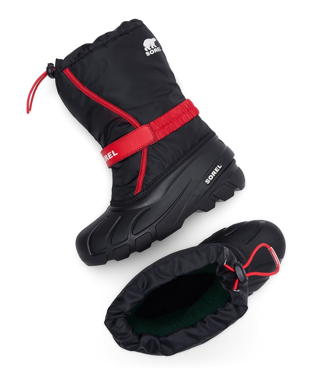 011Black Bright Red