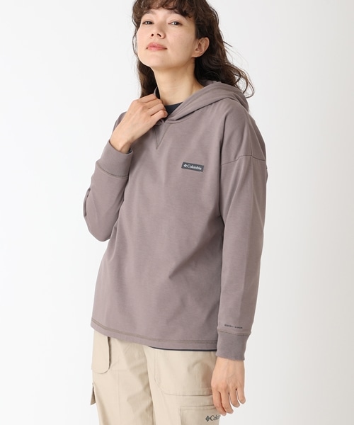 ウィメンズリラクシングモーメントロングスリーブフーディ