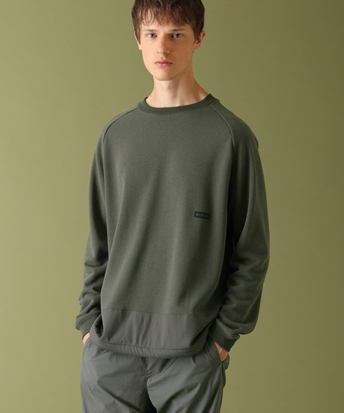 【COLUMBIA BLACK LABEL】ウォッシュバーンフォークスウェットクルー
