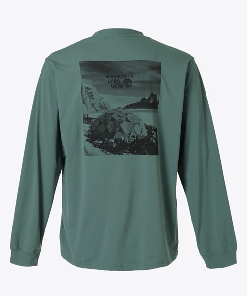 ハードウェアグラフィックロングスリーブ T