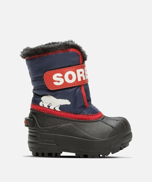 Sorel ソレル 公式サイトチルドレンスノーコマンダー 13 Nocturnal Sail Red アウトレット商品以外用 シューズ 靴ファッションブランド ソレル 公式通販